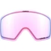 Maschera Giro Contour Black White Wordmark Vivid Ember + Vivid Infrared