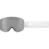 Maschera Giro Contour White Wordmark Vivid Onyx + Vivid Infrared