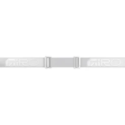 Maschera Giro Contour White Wordmark Vivid Onyx + Vivid Infrared