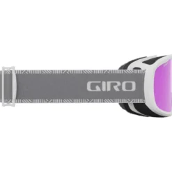 Maschera Giro Moxie White Grey Chute Amber Pink + Yellow