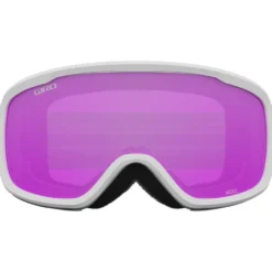 Maschera Giro Moxie White Grey Chute Amber Pink + Yellow
