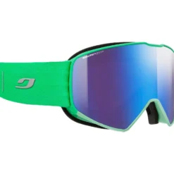 Maschera Julbo Cyrius-X Vert Fluo Reactiv 2-4 Polarized
