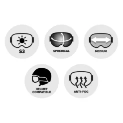 Maschera Julbo Echo Noir Rose Spectron 3