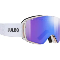 Maschera Julbo Launcher Blanc Family Series Reactiv 1-3 Glare Control