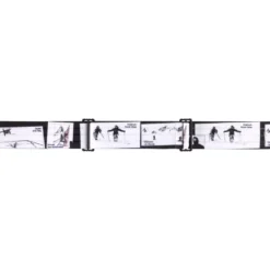 Maschera Julbo Launcher Blanc Family Series Reactiv 1-3 Glare Control