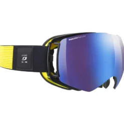 Maschera Julbo Lightyear Noir Jaune Reactiv 2-4 Polarized