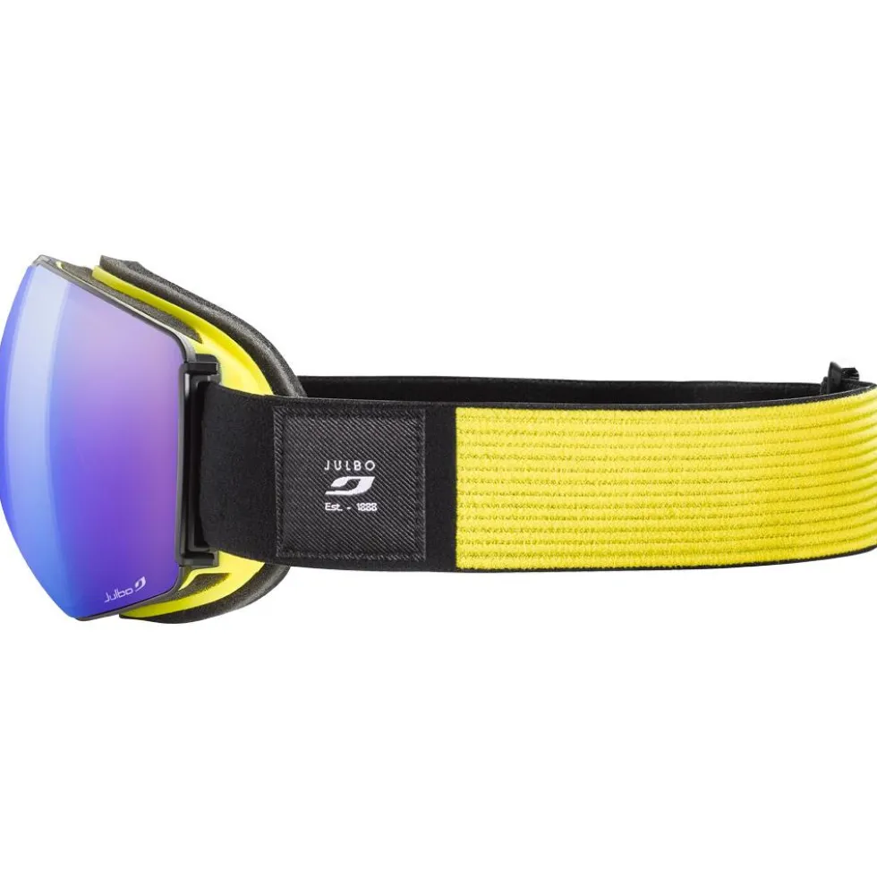 Maschera Julbo Lightyear Noir Jaune Reactiv 2-4 Polarized