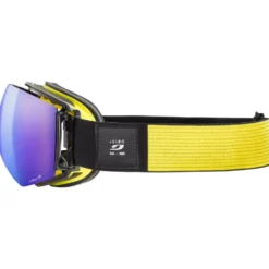 Maschera Julbo Lightyear Noir Jaune Reactiv 2-4 Polarized
