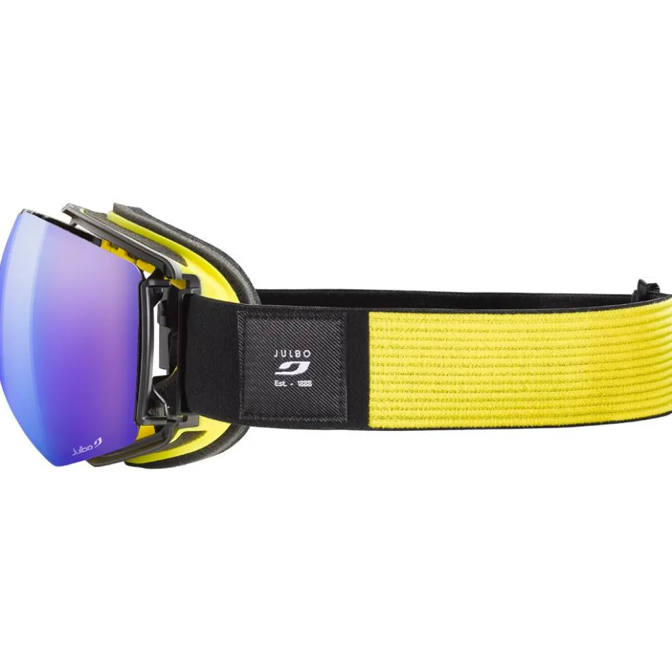 Maschera Julbo Lightyear Noir Jaune Reactiv 2-4 Polarized