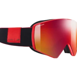 Maschera Julbo Razor Edge Rouge Noir Spectron 3 Glare Control