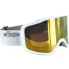 Maschera Moken Vision Two White Gold Grey Champagne Gold