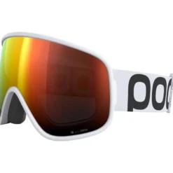 Maschera Poc Vitrea Hydrogen White Clarity Intense Partly Sunny Orange