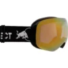 Maschera Red Bull Spect Bent Matt Black Brown Gold Chrom-X