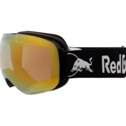 Maschera Red Bull Spect Bent Matt Black Brown Gold Chrom-X