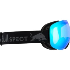 Maschera Red Bull Spect Bent Matt Black Light Blue Blue Chrome-x