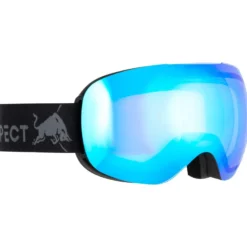 Maschera Red Bull Spect Bent Matt Black Light Blue Blue Chrome-x