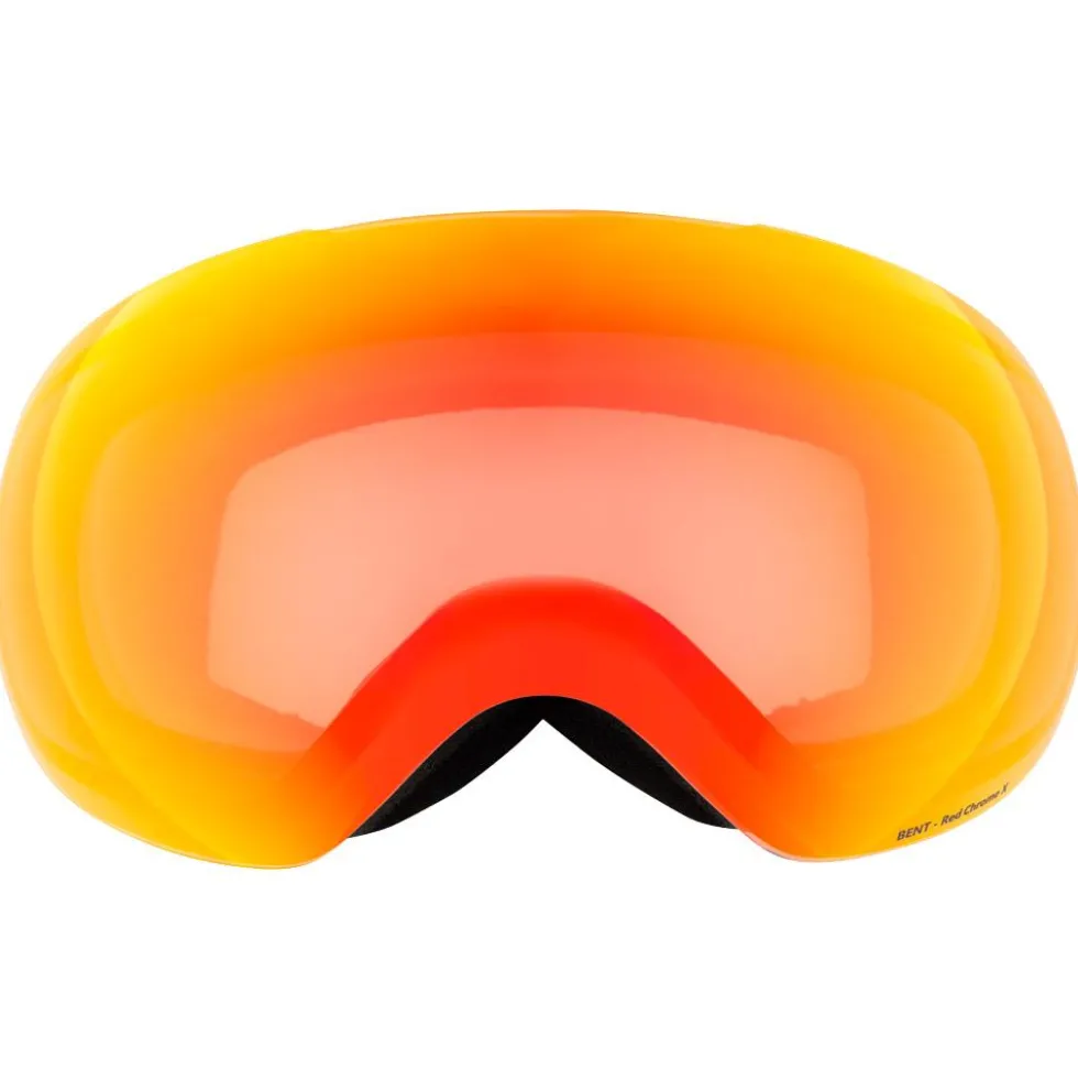 Maschera Red Bull Spect Bent Matt Black Brown Red Chrome-x