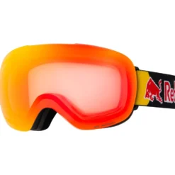 Maschera Red Bull Spect Bent Matt Black Brown Red Chrome-x