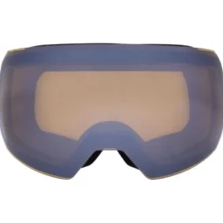 Maschera Red Bull Spect Chute Matt Black Brown Gold Mirror + Cloudy Snow
