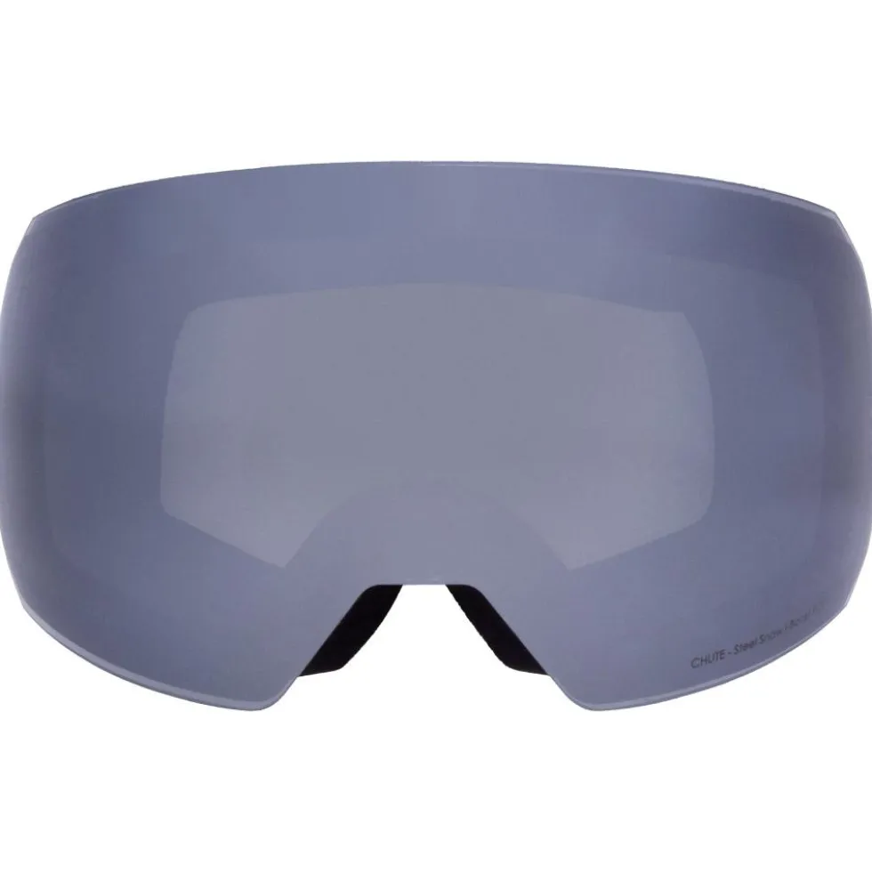 Maschera Red Bull Spect Chute Matt Black White Smoke Silver Mirror + Cloudy Snow
