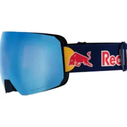 Maschera Red Bull Spect Chute Matt Blue Purple Blue Mirror + Cloudy Snow