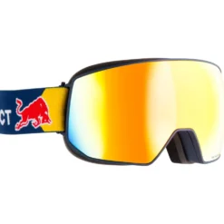 Maschera Red Bull Spect Fink Matt Blue Orange Red Mirror