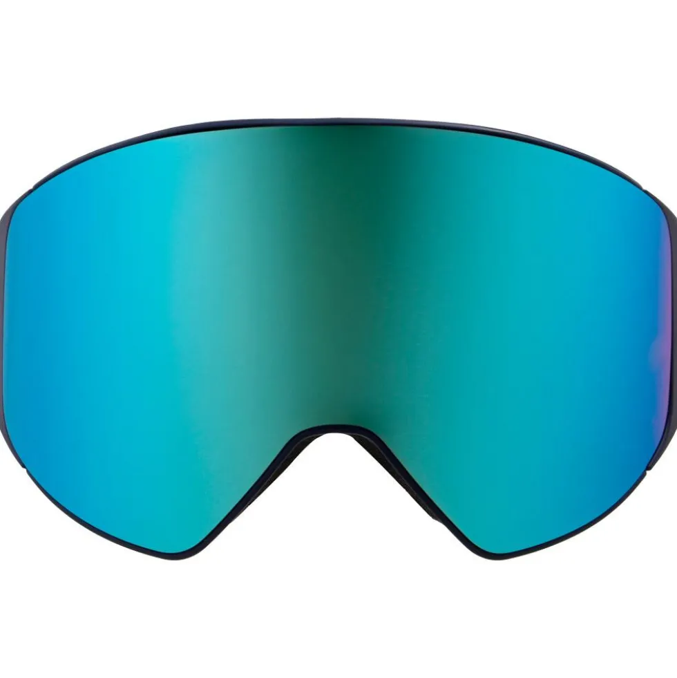 Maschera Red Bull Spect Jamm Matt Blue I-Boost Smoke Blue Mirror + Light Pink