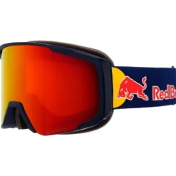 Maschera Red Bull Spect Jibb Mat Blue I-Boost Orange Red Mirror