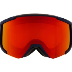 Maschera Red Bull Spect Jibb Mat Blue I-Boost Orange Red Mirror