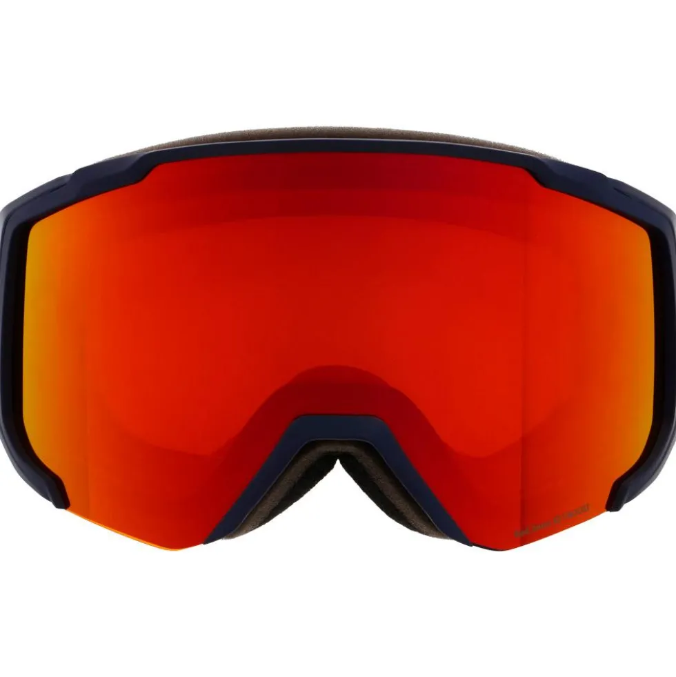 Maschera Red Bull Spect Jibb Mat Blue I-Boost Orange Red Mirror