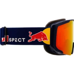 Maschera Red Bull Spect Jibb Mat Blue I-Boost Orange Red Mirror