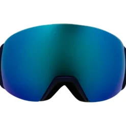 Maschera Red Bull Spect Jon Matt Blue I-Boost Smoke Blue Mirror + Light Pink