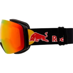 Maschera Red Bull Spect Jon Matt Black I-Boost Orange Red Mirror + Light Pink