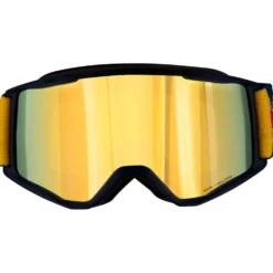 Maschera Red Bull Spect Neon Matt Blue Smoke Yellow Mirror