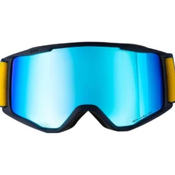 Maschera Red Bull Spect Neon Matt Blue Smoke Ice Blue Mirror