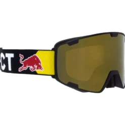 Maschera Red Bull Spect Park Matt Black Brown Gold Mirror Polarized