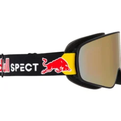 Maschera Red Bull Spect Rush Matt Black Orange Gold Mirror