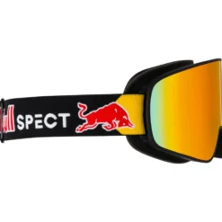 Maschera Red Bull Spect Rush Matt Black Orange Red Mirror