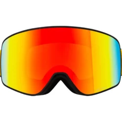Maschera Red Bull Spect Rush Matt Black Orange Red Mirror