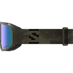 Maschera Salomon Aksium 2.0 S Olive Night Multilayer Mid Blue