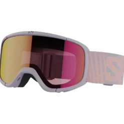 Maschera Salomon Lumi Evening Haze Multilayer Ruby