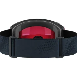 Maschera Salomon Radium Prime Ebony Sigma Poppy Red + Sigma Apricot