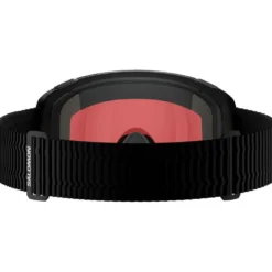 Maschera Salomon Radium Prime Black Sigma Poppy Red + Sigma Light Blue