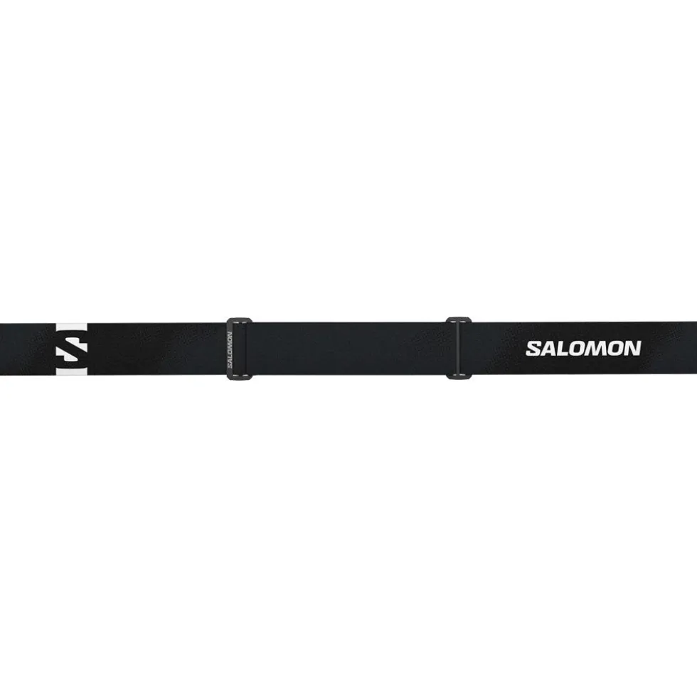 Maschera Salomon Radium Pro Black Sigma Poppy Red + Sigma Light Blue