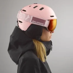 Maschera Salomon Radium Pro S Heavenly Pink Sigma Photo Poppy Red