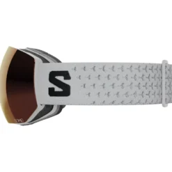 Maschera Salomon Radium Pro White Sigma Silver Pink
