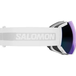 Maschera Salomon Radium White Photo Blue