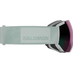 Maschera Salomon Radium White Moss Sigma Emerald