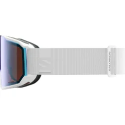 Maschera Salomon S/View 3 White Photo Multilayer Blue