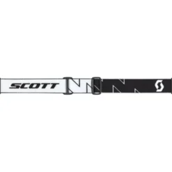 Maschera Scott Ambit Compact Black White Amp Blue Chrome